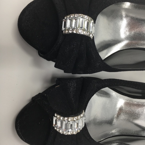 Platinum Collection by Jade Black Mesh Satin - Picture 9 of 13